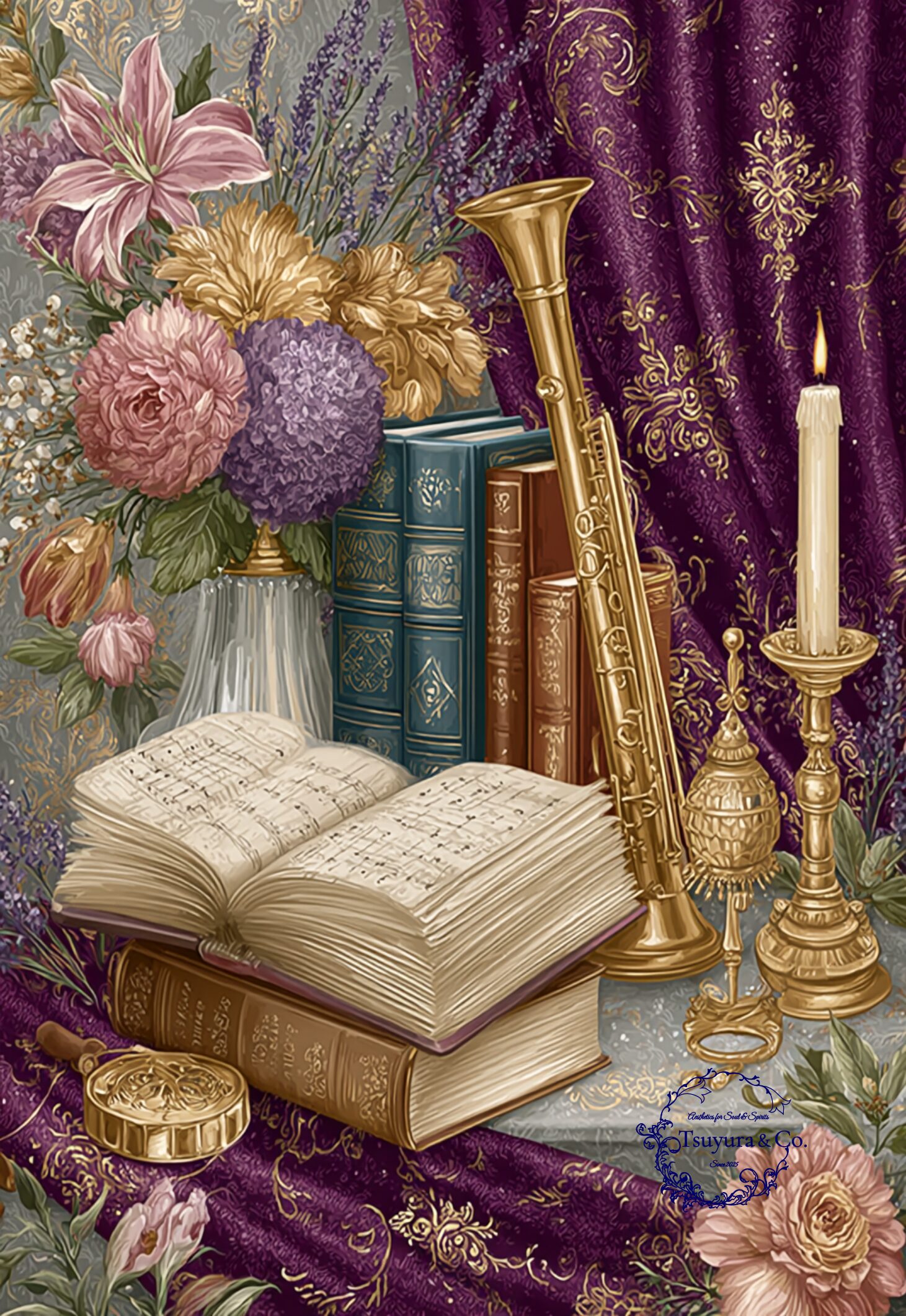 chocolate baroque luminance art ornate elegant dark sweet aesthetic